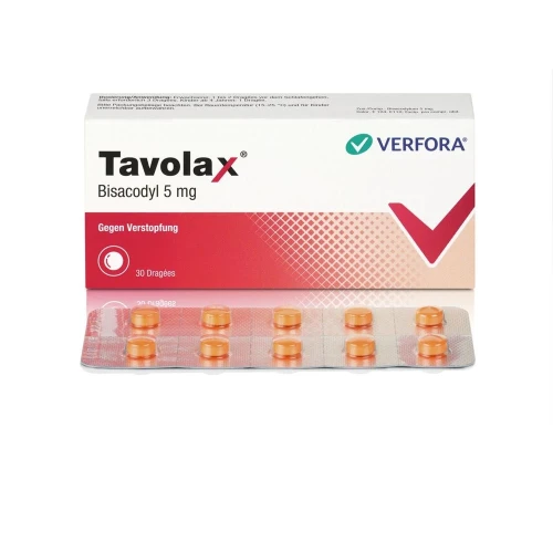 TAVOLAX Drag 5 mg 30 Stk