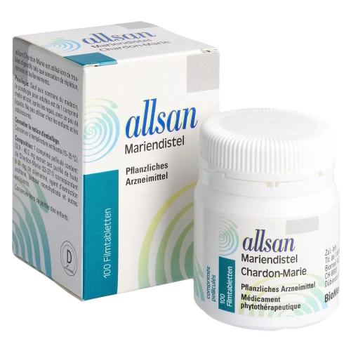 ALLSAN Mariendistel Filmtabl Ds 100 Stk