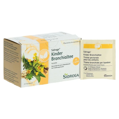 SIDROGA Kinder Bronchialtee 20 Btl 1.5 g