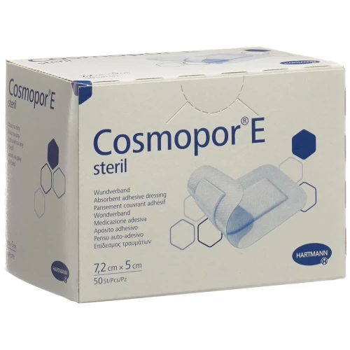 COSMOPOR E Schnellverband 7.2cmx5cm steril 50 Stk