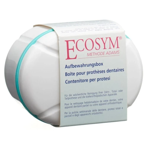 ECOSYM Aufbewahrungsbox für die Zahnprothese
