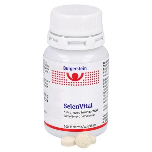BURGERSTEIN Selenvital Tabl 100 Stk
