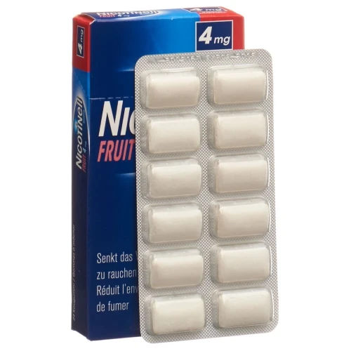 NICOTINELL Gum 4 mg fruit 24 Stk