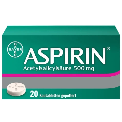 ASPIRIN Kautabletten 500 mg 20 Stk