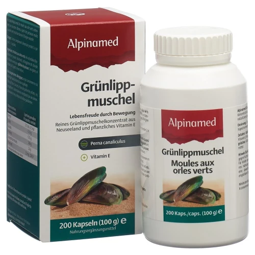 ALPINAMED Grünlippmuschel Kaps 400 mg 200 Stk
