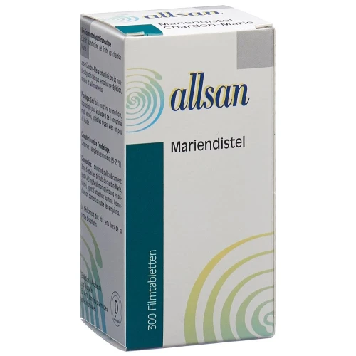 ALLSAN Mariendistel Filmtabletten Ds 300 Stk