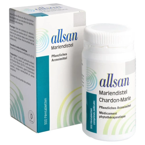 ALLSAN Mariendistel Filmtabletten Ds 300 Stk