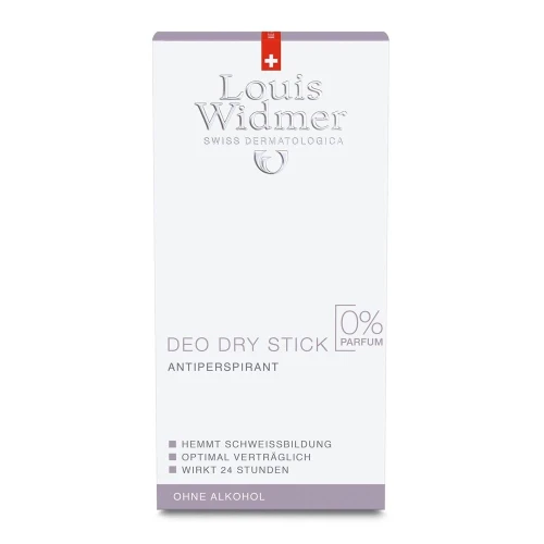 LOUIS WIDMER Deo Dry Unparfümiert Stick 50 ml