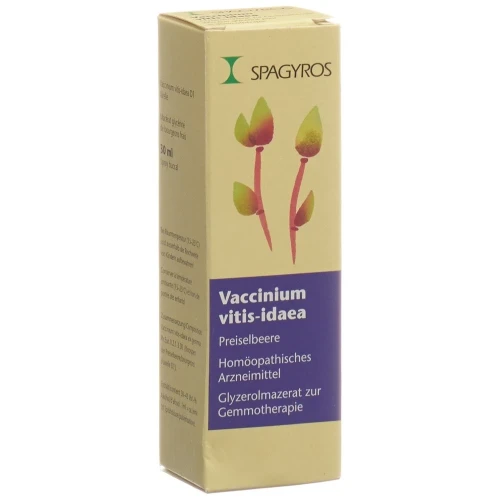 SPAGYROS GEMMO Vacc vit idaea Glyc Maz D 1 30 ml