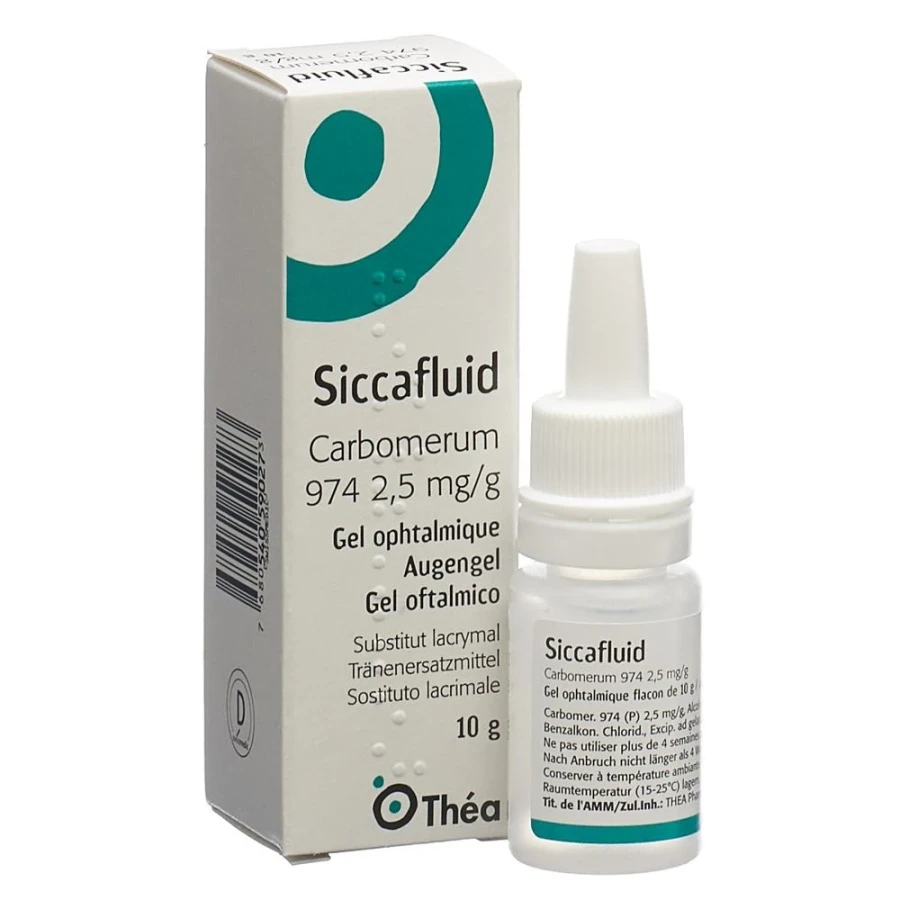 SICCAFLUID Augengel 0.25 % Fl 10 g SICCAFLUID Augengel 0.25 % Fl 10 g