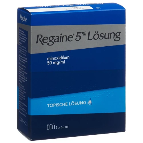 REGAINE Topische Lösung 5 % 3 Fl 60 ml