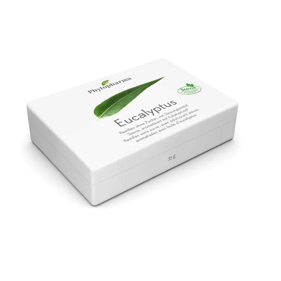 PHYTOPHARMA Eucalyptus Pastillen 40 Stk PHYTOPHARMA Eucalyptus Pastillen 40 Stk