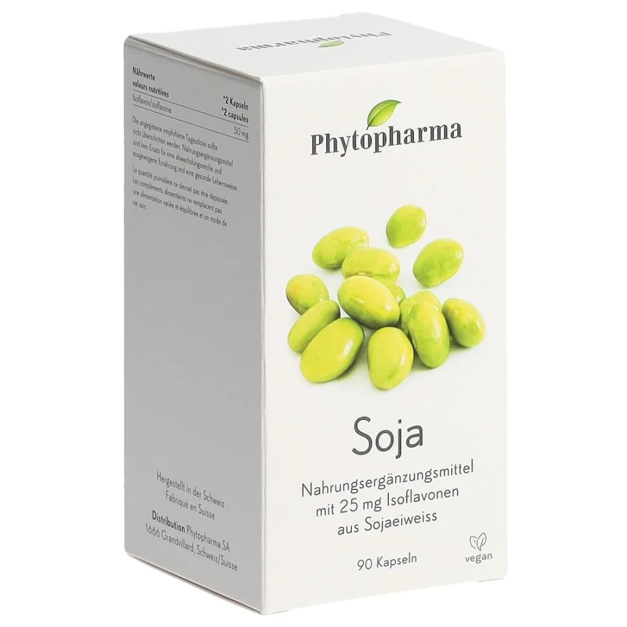PHYTOPHARMA Soja Kaps 90 Stk PHYTOPHARMA Soja Kaps 90 Stk