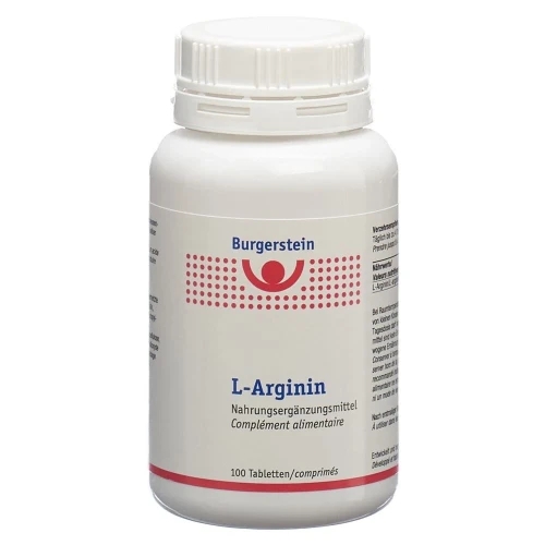 BURGERSTEIN L-Arginin Tabletten 100 Stk
