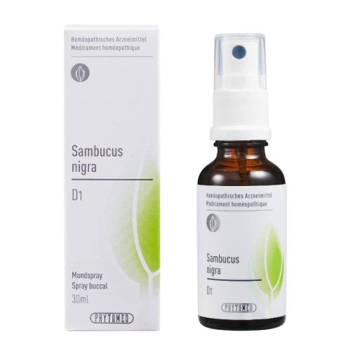 PHYTOMED GEMMO Sambucus nigra D 1 Spr 30 ml