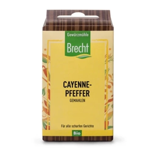 BRECHT Cayennepfeffer gemahlen Bio refill Btl 35 g