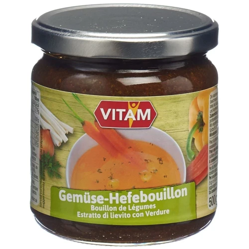 VITAM Hefebouillon Paste Gemüse gf Ds 500 g