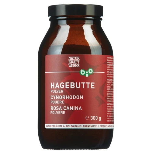 NATURKRAFTWERKE Hagebutte Pulver Bio 300 g