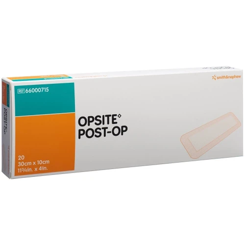 OPSITE POST OP Folienverb 30x10cm ster Btl 20 Stk