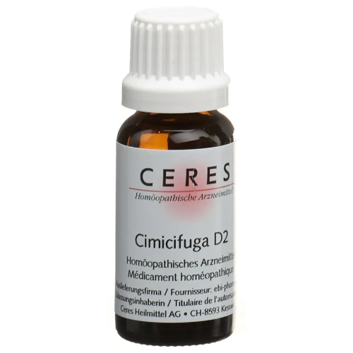 CERES Cimicifuga D 2 Dilution Fl 20 ml