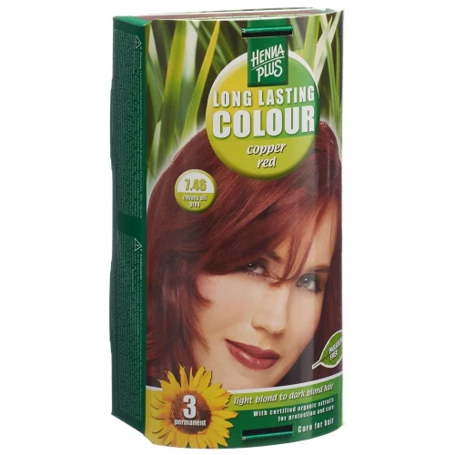 HAIRWONDER Long Last Colour 7.46 copper red