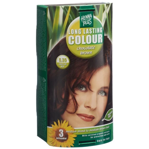 HAIRWONDER Long Last Colour 5.35 chocolat braun