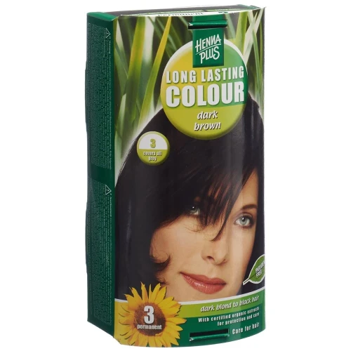 HAIRWONDER Long Last Colour 3 dunkelbraun