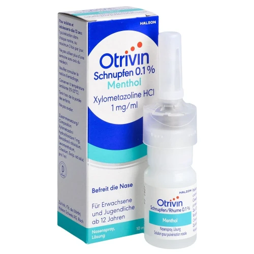 OTRIVIN Schnupfen Dosierspray 0.1 % Menthol 10 ml