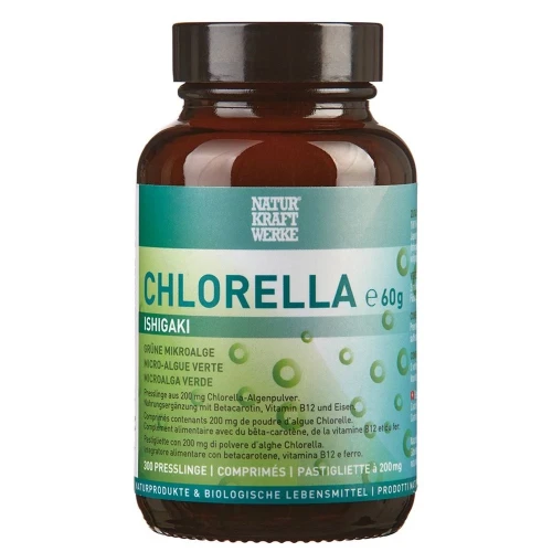 NATURKRAFTWERKE Chlorella Ishigaki Pressl 300 Stk