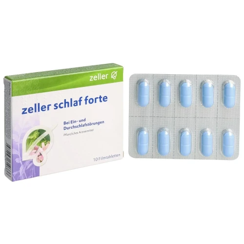 ZELLER Schlaf forte Filmtabl 10 Stk