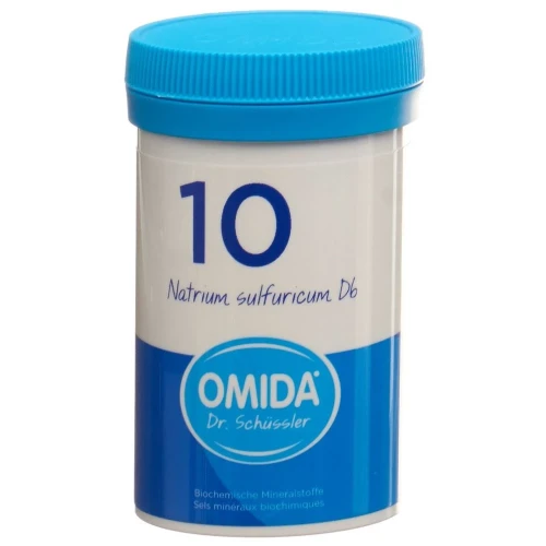 OMIDA SCHÜSSLER Nr10 Nat sulf Tabl D 6 Ds 100 g