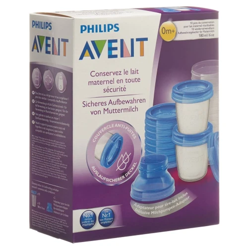 PHILIPS AVENT Muttermilch Becher Set