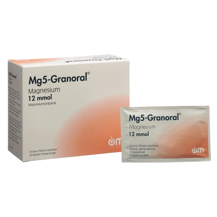 MG5-GRANORAL Gran 12 mmol Pfirsich-Aprikose Btl 30 Stk MG5-GRANORAL Gran 12 mmol Pfirsich-Aprikose Btl 30 Stk