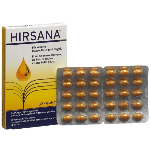 HIRSANA Goldhirse-Öl-Kapseln 30 Stk