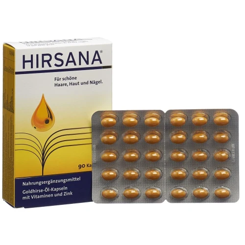 HIRSANA Goldhirse-Öl-Kapseln 90 Stk