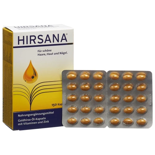 HIRSANA Goldhirse-Öl-Kapseln 150 Stk