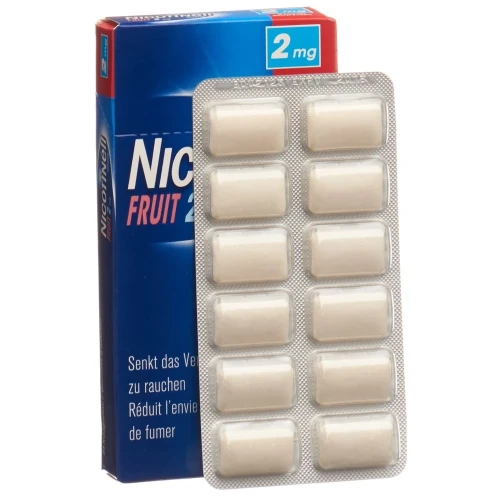 NICOTINELL Gum 2 mg fruit 24 Stk