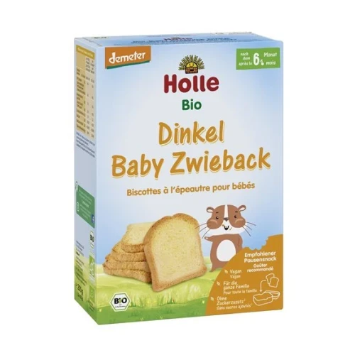 HOLLE Baby Zwieback Dinkel Bio 200 g