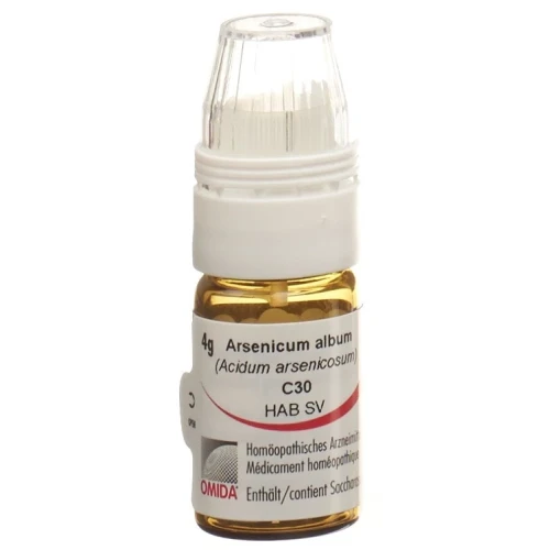 OMIDA Arsenicum album Globuli C 30 m Dosierhilfe 4 g