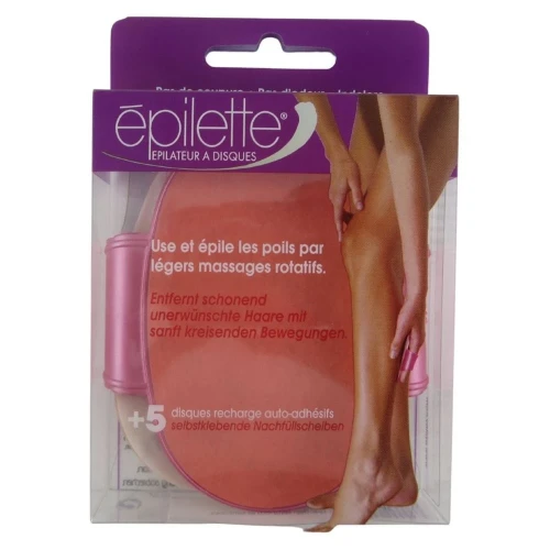 EPILETTE Haarentferner for Lady Körper 5 Nachfüll