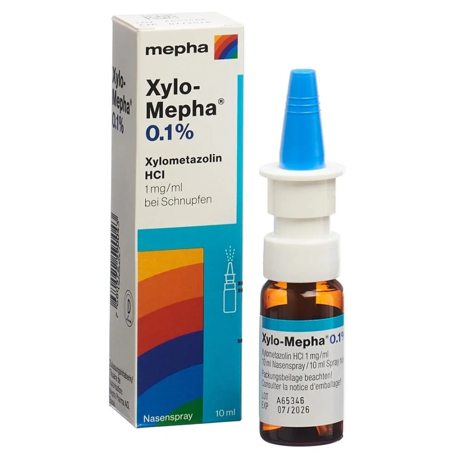 XYLO Mepha Dosierspray 0.1 % Erw Fl 10 ml XYLO Mepha Dosierspray 0.1 % Erw Fl 10 ml