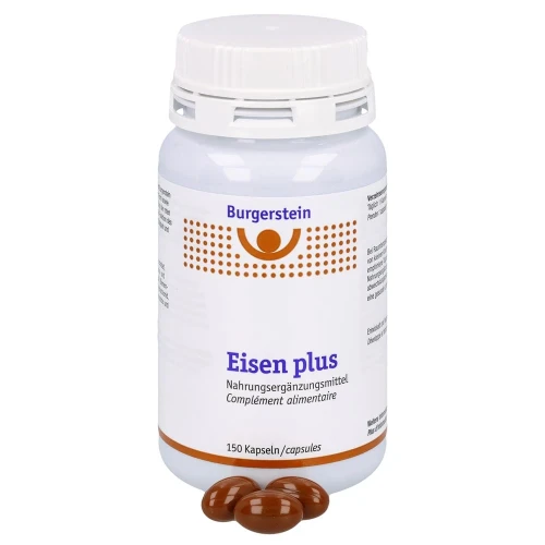 BURGERSTEIN Eisen plus Kapseln 150 Stk