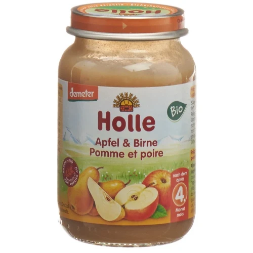 HOLLE Apfel & Birne Bio 190 g