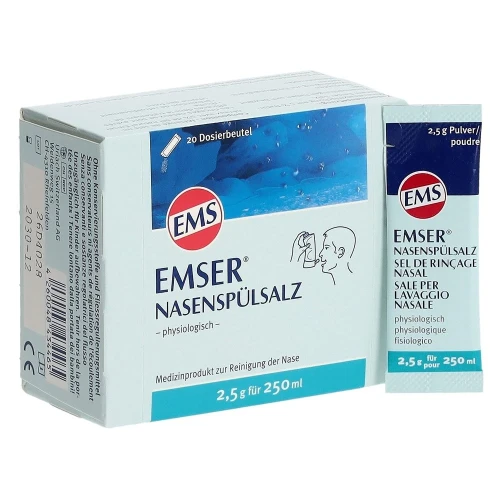 EMSER Nasenspülsalz 20 Btl 2.5 g