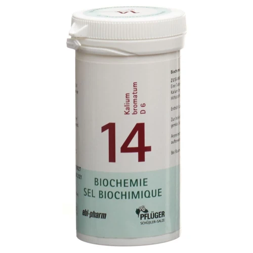 PFLÜGER SCHÜSSLER Nr14 Kal brom Tabl D 6 100 g