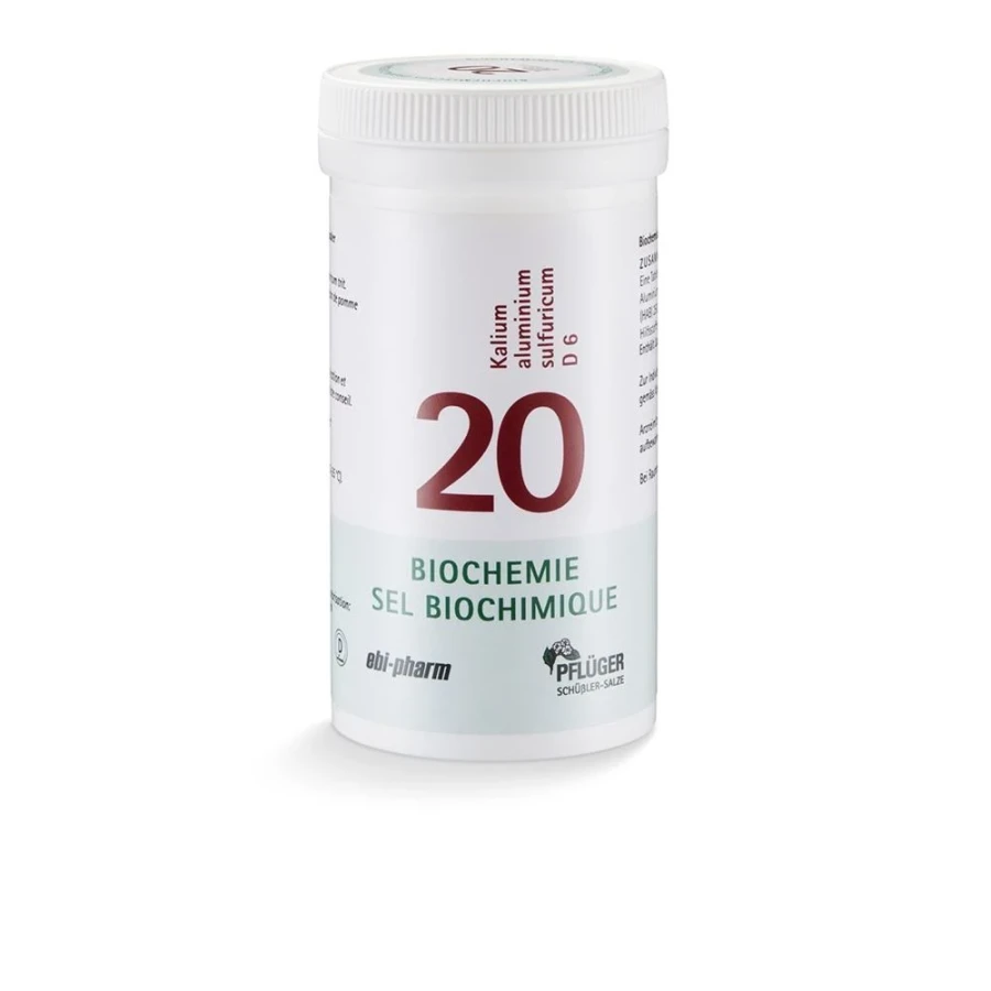 PFLÜGER SCHÜSSLER Nr20 Kal alum sul Tabl D 6 100 g PFLÜGER SCHÜSSLER Nr20 Kal alum sul Tabl D 6 100 g