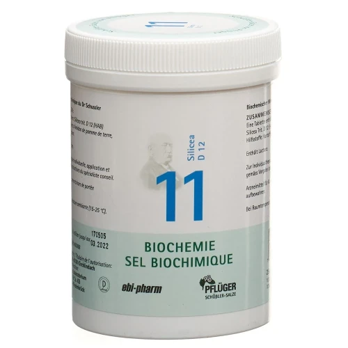 PFLÜGER SCHÜSSLER Nr11 Silicea Tabl D 12 250 g