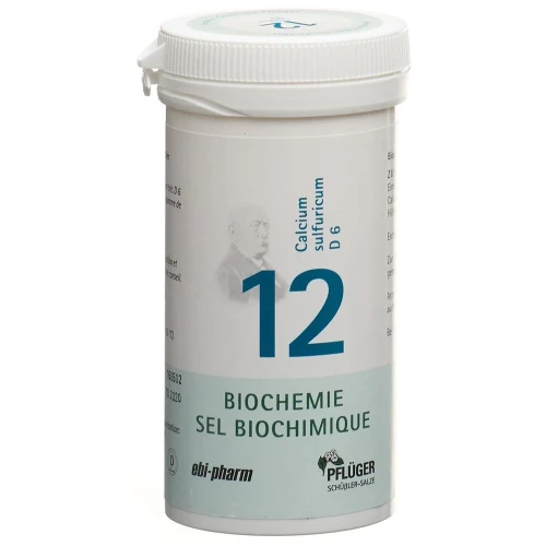 PFLÜGER SCHÜSSLER Nr12 Calc sulf Tabl D 6 100 g