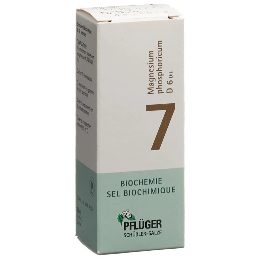 PFLÜGER SCHÜSSLER Nr7 Magn phos Tropfen D 6 30 ml PFLÜGER SCHÜSSLER Nr7 Magn phos Tropfen D 6 30 ml