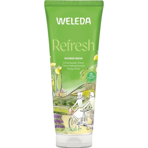 WELEDA Shower Cream Refresh Citrus 200 ml